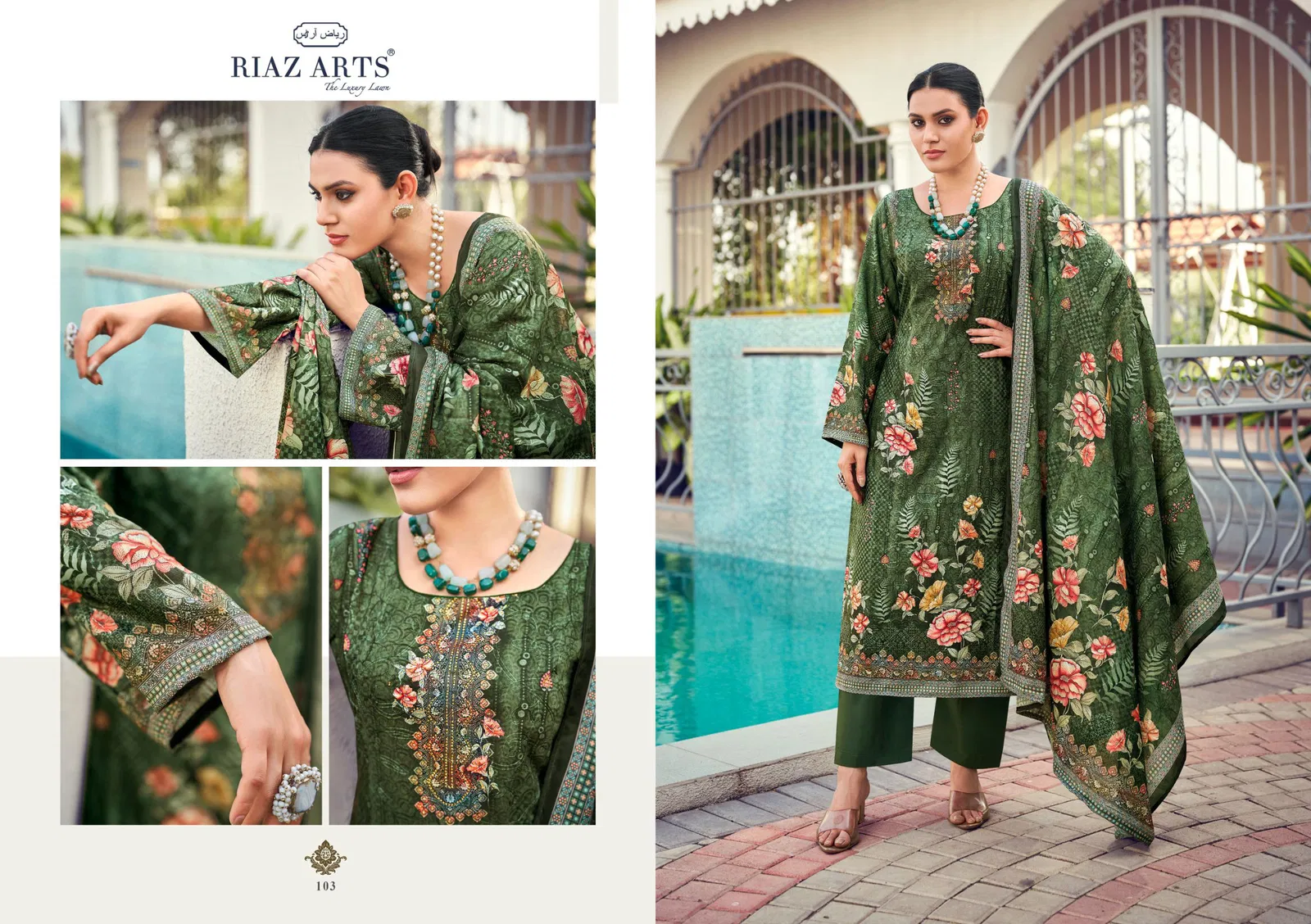 Anvika By Riaz Arts Cotton Printed Wholesale Dress Material Suppliers In Mumbai

